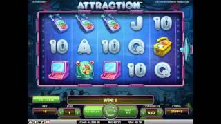 Attraction slot by NetEnt - Gameplay