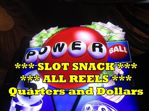 Slot Snack 52!  All Reels Feature!  Quarters and Dollars!