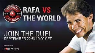 Rafael Nadal Vs. The World Live Poker Challenge – PokerStars