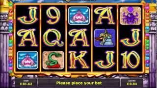 Cleopatra Queen of Slots - Mazooma and Novomatic games