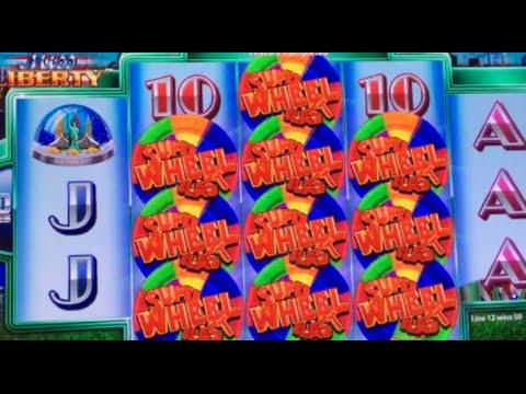 Super wheel blast slot machine