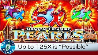 ⋆ Slots ⋆️ New - Dragon Treasure Pearls Slot Machine Bonus