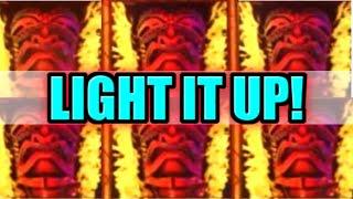 KILLING IT on TIKI TORCH Slot Machine - Flames for Days! | Casino Countess