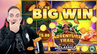 ⋆ Slots ⋆ BIG WIN on Adventure Trail on SC 75/Bet! ⋆ Slots ⋆ PlayChumba
