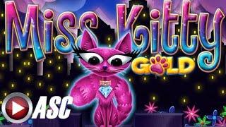 *NEW SLOT! FIRST ATTEMPT * MISS KITTY GOLD | Live Play & Respin Features Slot Machine (Aristocrat)