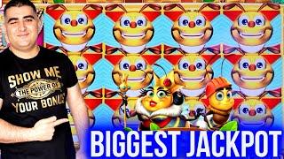 BIGGEST JACKPOT For Lucky Honeycomb Twin Fever Slot | Making Huge Money On Slots