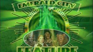 WMS Emerald City - Dorothy Free Games - NICE BONUS WIN