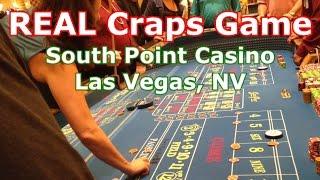 SHORT & SWEET VIDEO - LIVE Craps Game #2 - South Point Casino, Las Vegas, NV - Inside the Casino