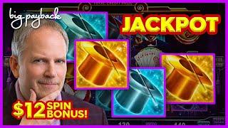 JACKPOT HANDPAY! Lock It Link Hold Onto Your Hat Slot - GOLDEN HAT GLORY!