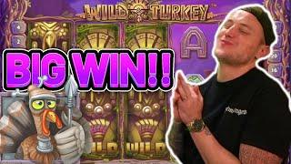 BIG WIN!!! WILD TURKEY BIG WIN - €5 bet on Casino slot from CasinoDaddys stream