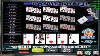 Double Double Bonus 10 Hand Video Poker