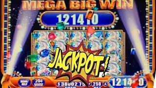 CRAZY WIN ON MYSTICAL UNICORN • HIGH LIMIT MAX BET ON QUARTERS!! [SLOT MUSEUM]