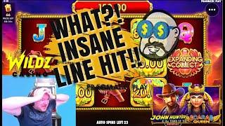 What Just Happened!! Insane Line Hit Win From John Hunter & The Tomb Of The Scarab Queen!!