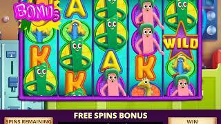 GUMBY Video Slot Casino Game with a POKEY FREE SPIN BONUS