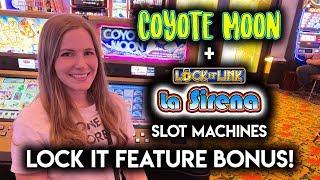 Lockit Link Loteria Slot Machine! Nice BONUS Win!!