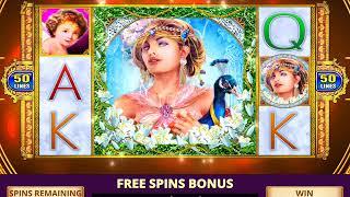 GODDESS HERA Video Slot Casino Game with a FREE SPIN BONUS