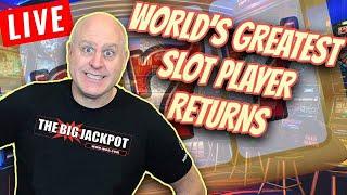 • LIVE Thursday Night Surprise Play! World’s Greatest Slot Player Returns! | The Big Jackpot
