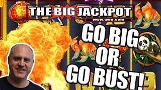Go BIG or Go Bust! Never Before Seen Slot Play!