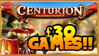 BIG BETS!! £30 Fortune Spins Centurion