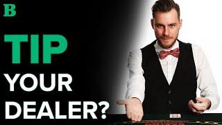 Should You Tip Your Blackjack Dealer?