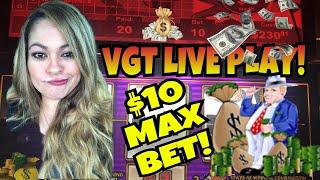 VGT SUNDAY FUN’DAY! ••‍•️•$10 MAX BET MR. MONEY BAGS ••‍•️ PART 1... TO BE CONTINUED!
