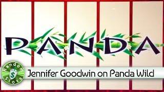 Jennifer Goodwins gets a Bonus on Wild Panda slot machine