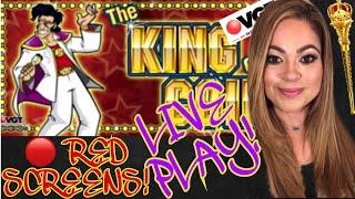 VGT KING • OF COIN • LIVE PLAY! •RED SCREENS!•