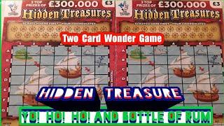 •Hidden Treasure•Scratchcards....with Bonus Card•‍•️•‍•️..... One Card Wonder Game
