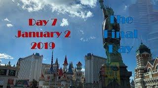 Las Vegas Day 7 -1-2-2019 - Kenny Roger/I Dream of Jeannie Slots