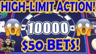 High Limit Lightning Link High Stakes Jackpots Hold and Spin Feature!