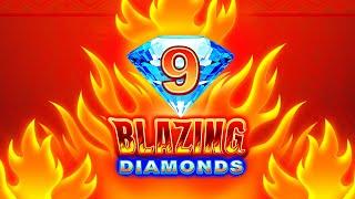 9 Blazing Diamonds Online Slot Promo
