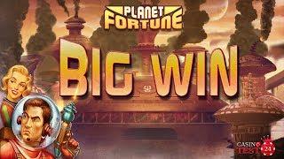 BIG WIN ON PLANET FORTUNE SLOT (PLAY'N GO) - 1€ BET!