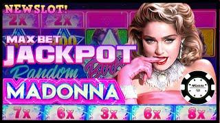 •️NEW SLOT! MADONNA Mighty Cash Multipliers  •️HANDPAY JACKPOT HIGH LIMIT $25 MAX BET SPINS ONLY •️