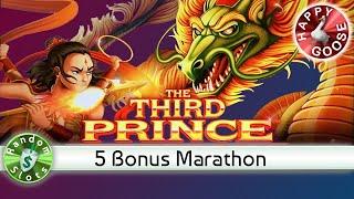 The Third Prince slot machine, 5 Bonus Rounds and a Big Win