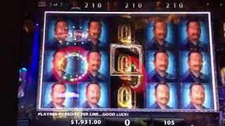 New Orleans Harrahs Casino Bonus on Black Widow BIG WIN!!!