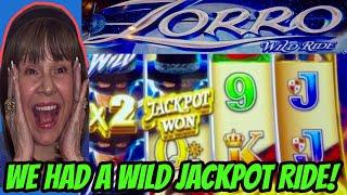 Wild Jackpot Ride on Zorro!