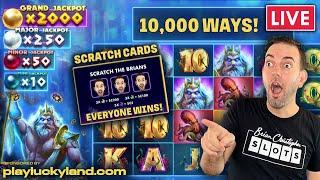 ⋆ Slots ⋆ SURPRISE Scratch Cards on PlayLuckyland ⋆ Slots ⋆ Live N’ Lucky!