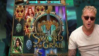 ⋆ Slots ⋆CASINODADDY'S EXCITING BIG WIN ON THE SWORD AND THE GRAIL SLOT ⋆ Slots ⋆