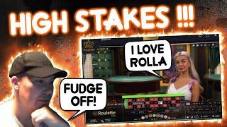 HIGH Stakes Lightning & Live Roulette Session!!