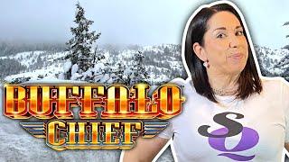 Slot Queen tackles the SNOW for some BIG FUN & BIG WIN !!