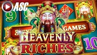 *NEW* HEAVENLY RICHES | BALLY - 3 BONUS WINS! Slot Machine Bonus