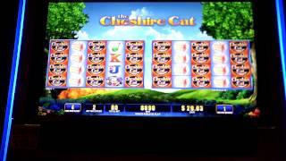 Cheshire Cat bonus win Sands Casino