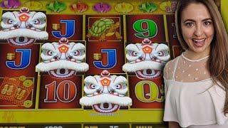 Our BIGGEST HANDPAY JACKPOT EVER on HAPPY LANTERN Lightning Link Slot Machine in Las Vegas!!