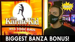 ⋆ Slots ⋆ My Biggest BANZA Bonus ⋆ Slots ⋆ The Karate Kid at Coushatta Casino
