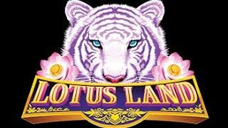Lotus Land Slot - MAX BET! - NICE WIN - Slot Machine Bonus