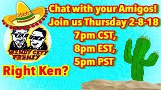 •JOIN US TONIGHT• LIVE STREAM CHAT!! •7PM CST, 8PM EST, 5PM PST, WITH YOUR AMIGOS!