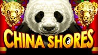 BIG WIN NICE RUN • $20 Bet High Limit China Shores Slot Machine / Buffalo Gold Coin Show