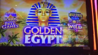 GOLDEN EGYPT & LUCKY LEPRE'COINS ~ Taking Our Money ~ Live Slot Play @ San Manuel