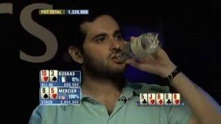 POKER TELL: Drinking after Betting