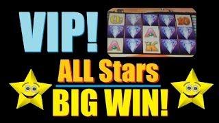 ☆★☆ BIG WIN SLOT MACHINE! VIP All Stars Slot Machine Bonus 50 Lions! ~ Aristocrat (DProxima) ☆